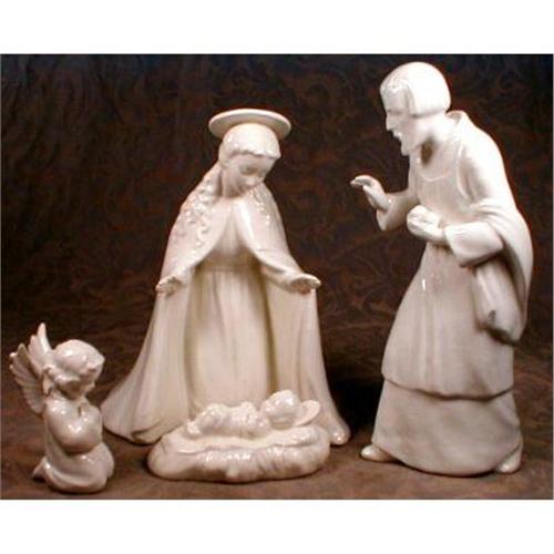 HUMMEL Nativity SET - 214 Full BEE 4 pcs WHITE#1557733