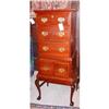 Image 1 : Vintage Mahogany  Lingerie Chest c.1950 #1557792