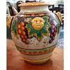 Image 1 : Tuscan Handpainted Ceramic "Orcio" Vase #1557822