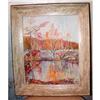 Image 1 : Listed LILLIAN CINBERG "Birch Trees" Oil #1557876