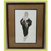 Image 1 : French Art Print Framed Signed Leo Fontan WWII #1557893