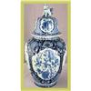 Image 1 : Antique Blue Delft Vase Ginger Jar  Petrus Reg.#1557919