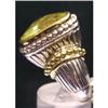 Image 1 : Designer 25ct Lemon Citrine Ring 18kt Yellow #1558023