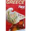 Image 1 : Original TWA Greece Poster by Klein #1558071