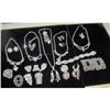 Image 1 : Lovely Lot of Rhinestone Necklaces, Earrings, #1558192