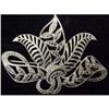 GENUINE MARCASITE STERLING BROOCH #1568609