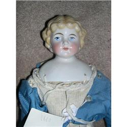 China head blonde doll with molded curls #1568935