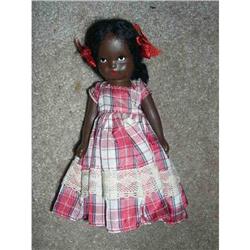 5.5  Nancy Ann Topsy Hard Plastic Small Plaid #1568964