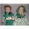 Image 1 : Kathe Kruse Pair of dolls  with tags #1568974