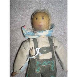 Wooden doll in German outfit #1568976