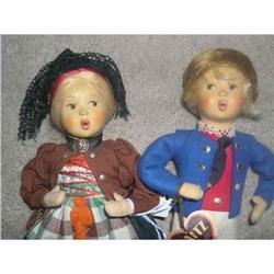 National Costume Doll German Hessan & #1568988