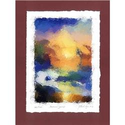 Author's lithograph "Summer Sunset" by Livitin #1569019