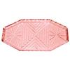 Image 1 : Tiffin Pink Chipperfield Art Deco Vanity Tray #1569085