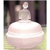 Image 1 : LILLIAN ll Satin Glass Powder Jar #1569103