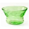 Image 1 : Standard Green Depression Glass Desert Bowls #1569198