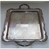 Image 1 : Large Art Nouveau Silver Serving Tray #1569276