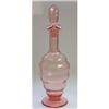 Image 1 : Pink Depression Glass Decanter #1569339