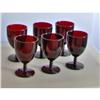 Image 1 : Royal Ruby Ball Stem Goblets #1569383