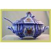 Image 1 : Majolica Soup Tureen Hand-Painted Ceramic #1569444