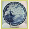 Image 1 : Blue Delft Plate Boch Canal Scene Charger #1569452