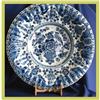 Image 1 : Blue Delft Plate Scalloped Velsen Charger #1569463