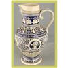 Image 1 : German Barware Pitcher Ceramic Ornate #1569496