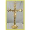 Image 1 : Antique French Religious Crucifix Standing #1569499