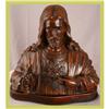 Image 1 : French Religious Sculpture Bust Jesus Christ #1569526