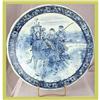 Image 1 : Blue Delft Plate Charger Boch Carriage #1569540