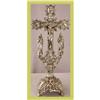 Image 1 : French Religious Crucifix Ornate Gothic Mary #1569548