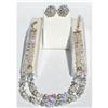 Image 1 : Swarovski Crystal Double Strand Necklace & #1569777