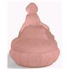 CURTSY Pink Satin Glass Toussant Powder Jar #1582809