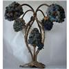 Brass Table Lamp, Mouth Blown Beads #1583042
