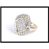 14K Yellow Gold Pave Diamond Ring #1583088