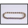 Image 1 : Outstanding 14K Yellow Gold Amethyst Link #1583112