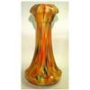Image 1 : Great multi (mottled) colored czech vase #1583404