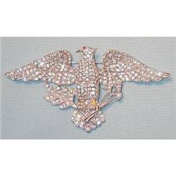 1940s Patriotic Rhinestone American Eagle #1583419