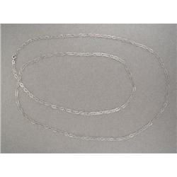 14K white gold 36" chain #1593046