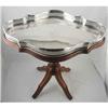 Image 1 : Silver Plated Side Table Tray and Stand #1593386