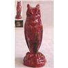 Image 1 : Rare Bernard Moore Flambe Model of an Owl #1599333