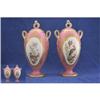 Image 1 : Pair of Coalport Ovoid Pedestal Vases #1599354