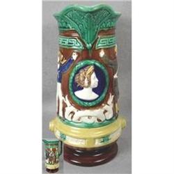 Majolica Volunteers Jug. (c1860) #1599369