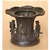 Image 1 : Musical Cats Bronze Vase #1599505