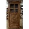 Image 1 : ANTIQUE PRIMITIVE SHABBY LINEN PRESS CABINET #1599950