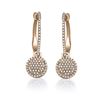 Image 1 : Natural 0.44 CTW Diamond Earrings 14K Rose Gold - REF-50X4T