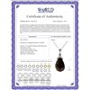 Image 2 : Genuine 5.1 ctw Garnet Necklace 14KT Rose Gold - REF-22Y2F