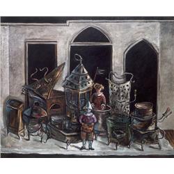 Yosl Bergner, Australian and Israeli painting