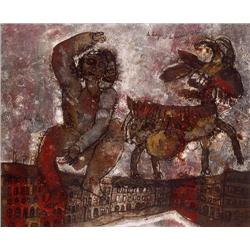 Theo Tobiasse, French and Israeli painting