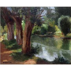 Charles Kvapil, Belgium painting