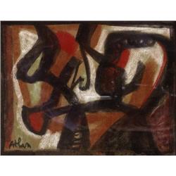 Jean Michel Atlan, Russian and french painting